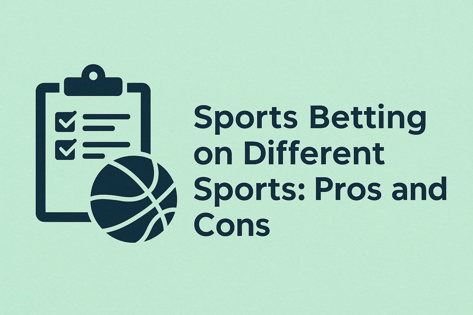 Sports Betting on Different Sports: Pros and Cons