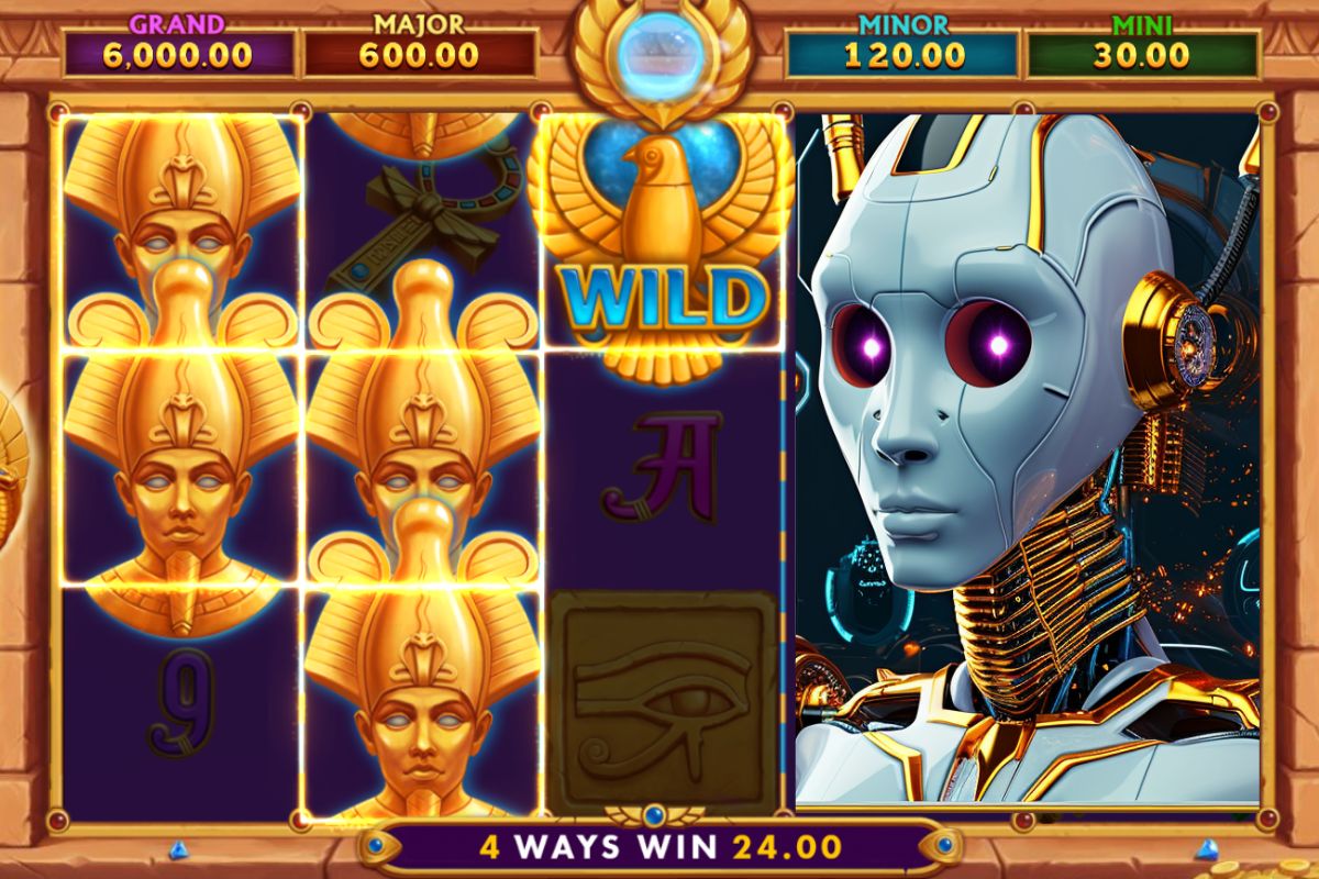 robot in casino